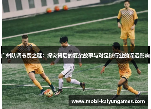 广州队调节费之谜：探究背后的复杂故事与对足球行业的深远影响