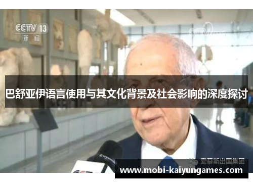 巴舒亚伊语言使用与其文化背景及社会影响的深度探讨